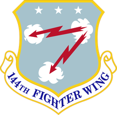 144th Fighter Wing crest