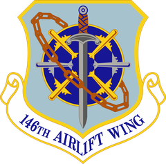146th Airlift Wing crest